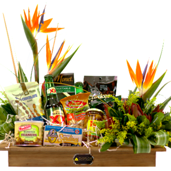 Botanera en caja rectangular