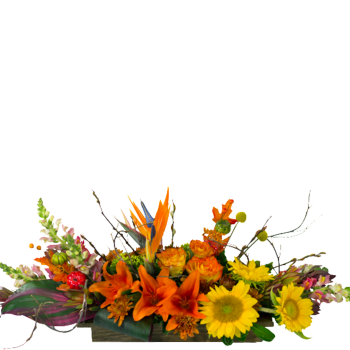 Centro de mesa para otoño