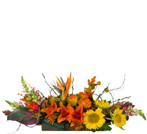 Centro de mesa para otoño