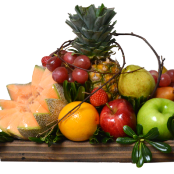 Frutal con piña al centro