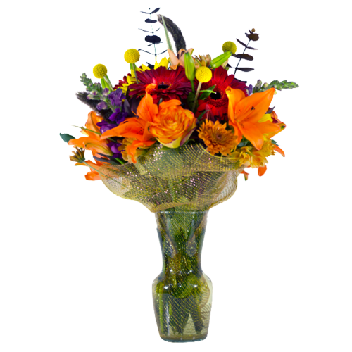 Florero otoñal