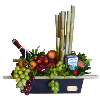 Frutal con vino y carrizos