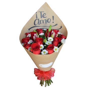 Bouquet de Rosas "Te Amo"