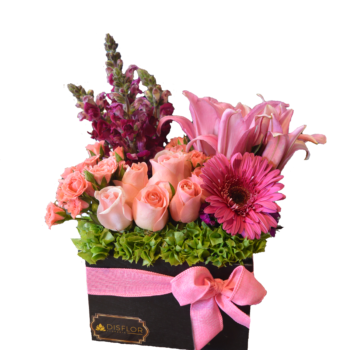 Cajita Primaveral Rosa