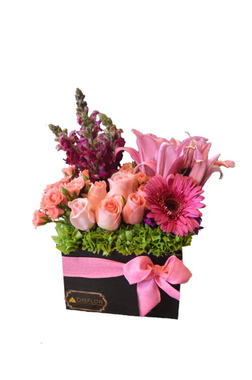 Cajita Primaveral Rosa