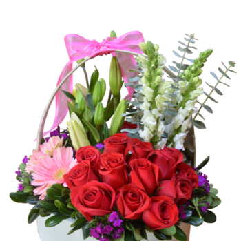 Canasta de flores