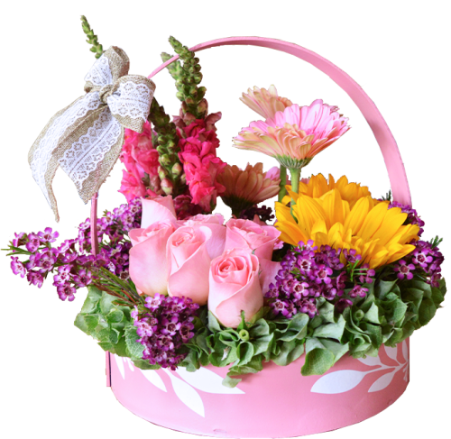 Canasta Floral